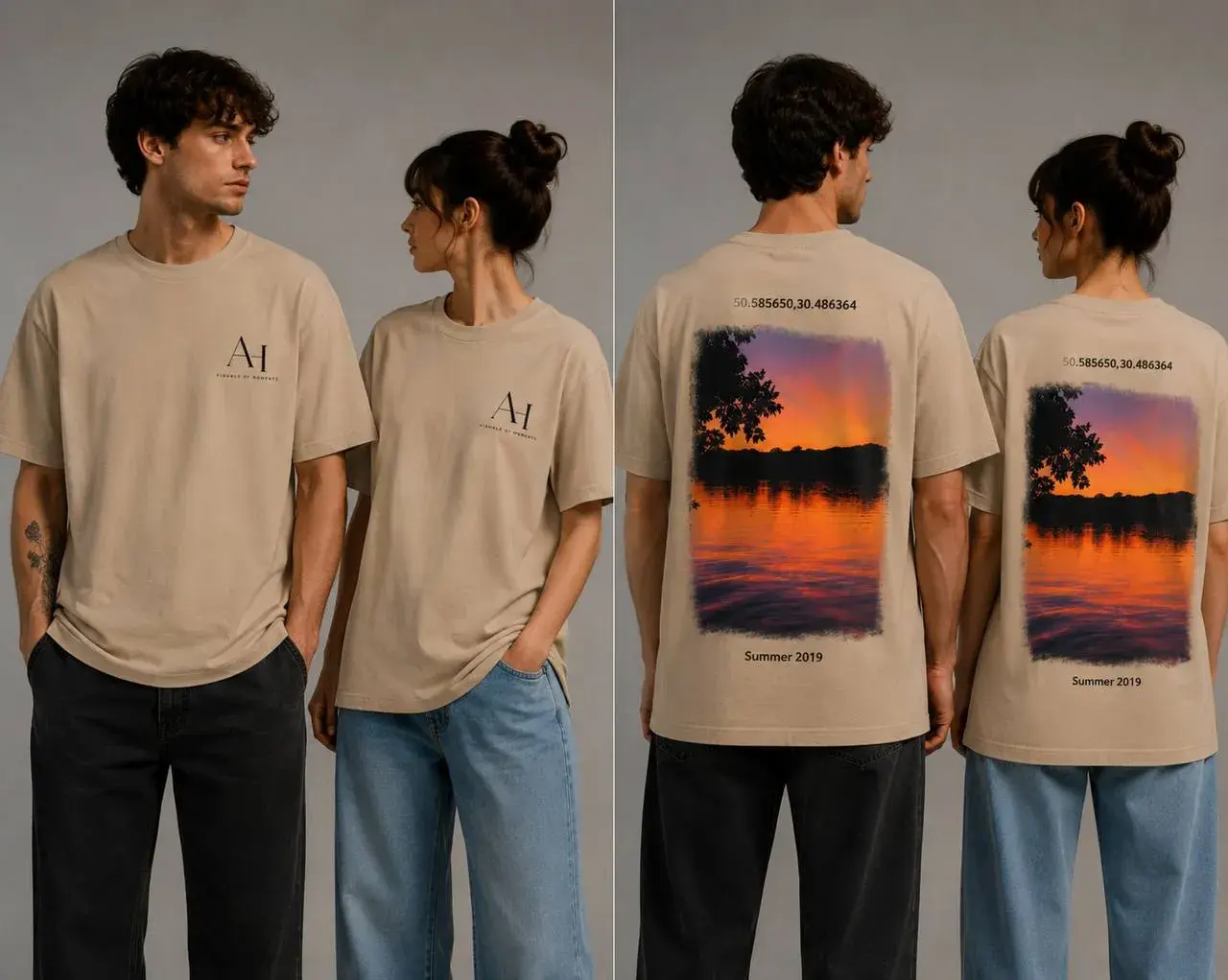 Présentation du design du t-shirt Moment 003